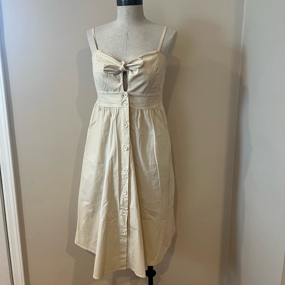 Italian brand Angela Davis button down Cotton Dress.